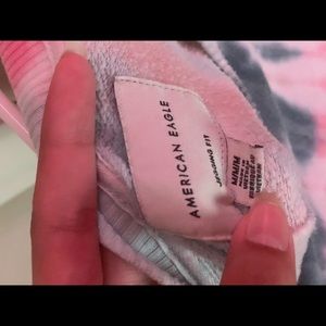 oversized tie-dye sweatshirt